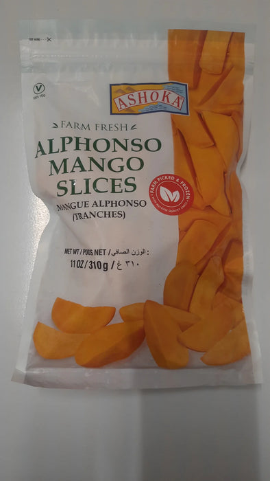 Frozen Ashoka Alphonso Mango Slices 310gm