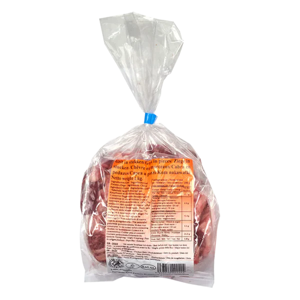 Frozen Efp Smoked Goat in Pieces 1kg - Only Berlin Delivery