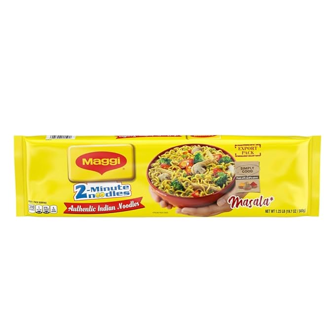 Maggi Instant Masala Noodles (8pack) 560gm Bundle (Choose your Quantity)