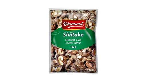 Diamond Shiitake - Dried Mushrooms 100gm