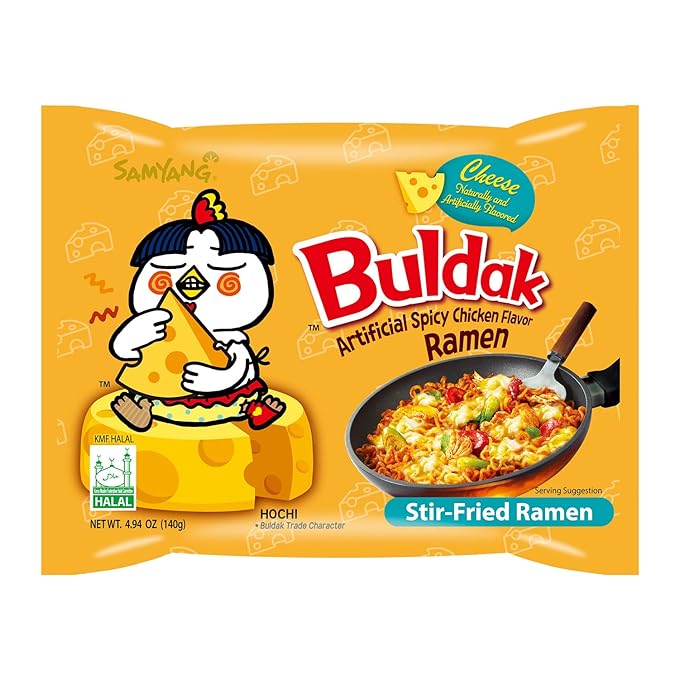 Samyang Buldak Hot Chicken Ramen - Cheese 675gm