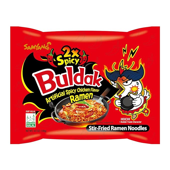 Samyang Buldak Hot Chicken Ramen - 2X Spicy 140gm