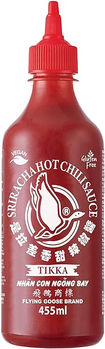 Flying Goose Sriracha Tikka Chilisauce (scharf) 455 ml