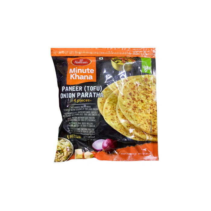 Frozen Haldiram's Paneer (Tofu) Onion Paratha (4pcs) 400gm - Only Berlin Delivery