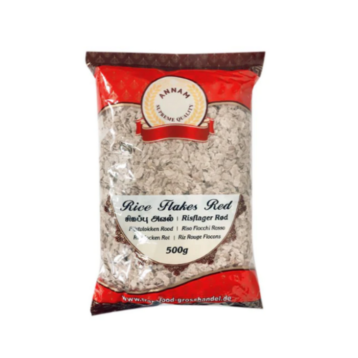 Annam Rice Flakes (Red) 500gm