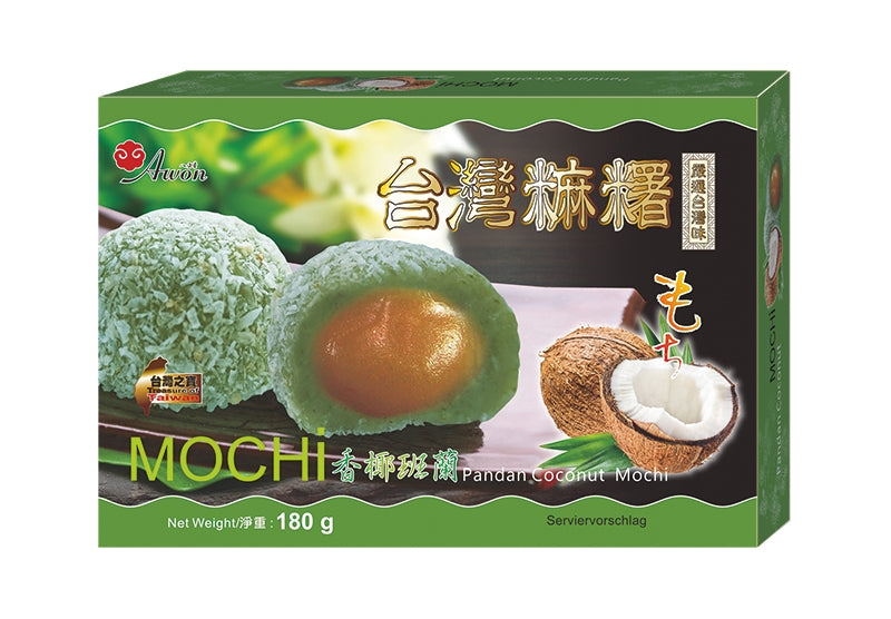 Awon Mochi - Coconut Pandan 180gm