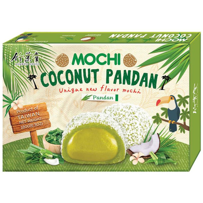 Bamboo House Mochi - Coconut Pandan (Original) 180gm