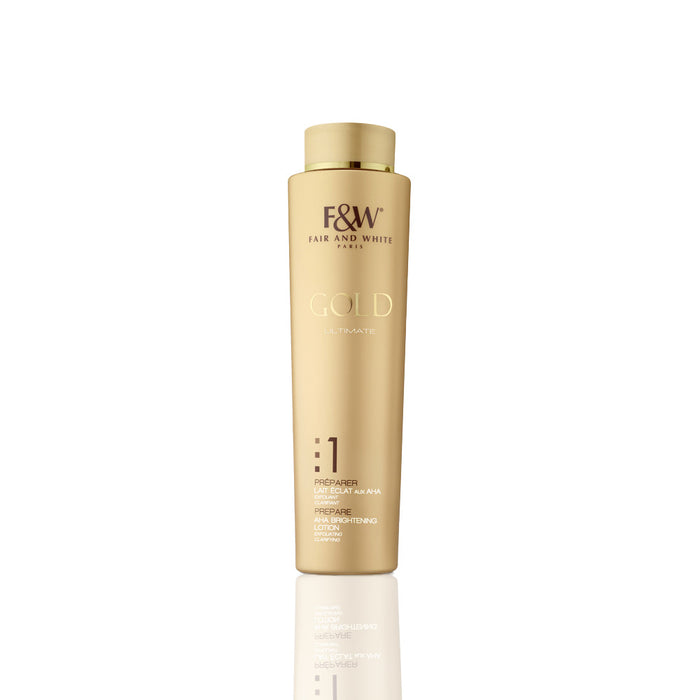 F&W – Gold Ultimate Prepare AHA Brightening Lotion 350ml