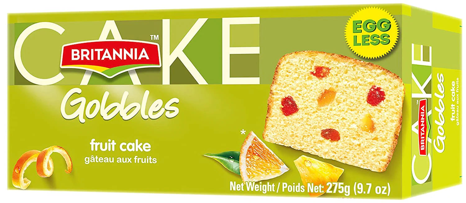 Britannia Fruit Cake Eggless 275gm