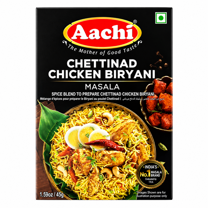 Aachi Chettinad Chicken Biryani Masala (45gm)