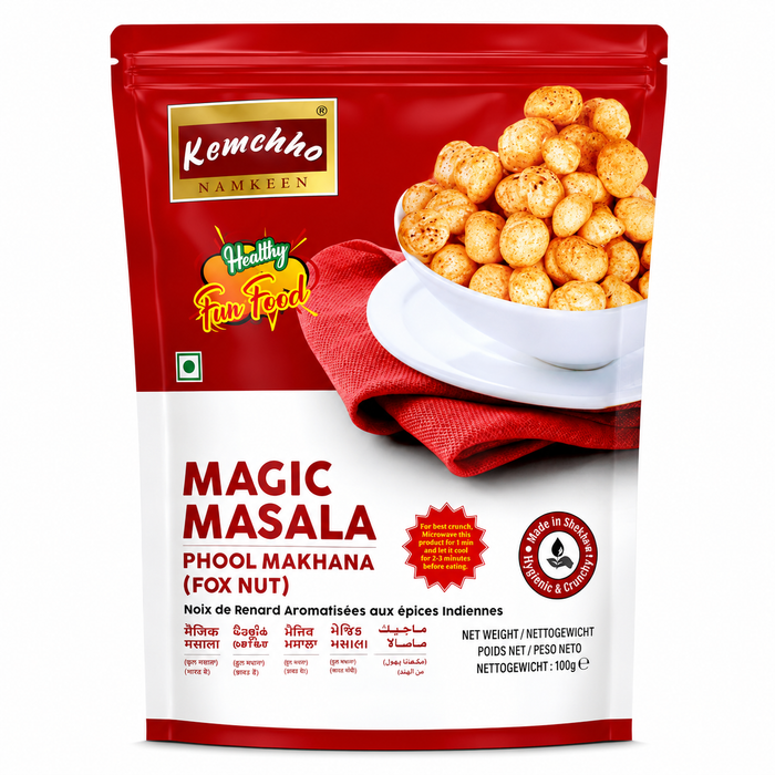 Kemchho Phool Makhana - Magic Masala 100gm