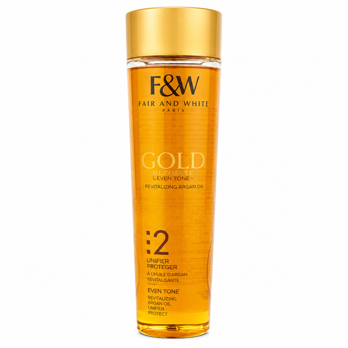F&W Paris - Gold Ultimate Even Tone Revitalizing Argan Oil (200ml)