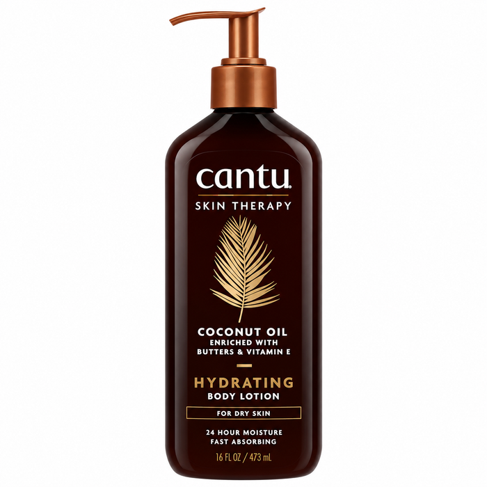 Cantu - Coconut Oil Hydrating Body Lotion For Dry Skin (473ml)