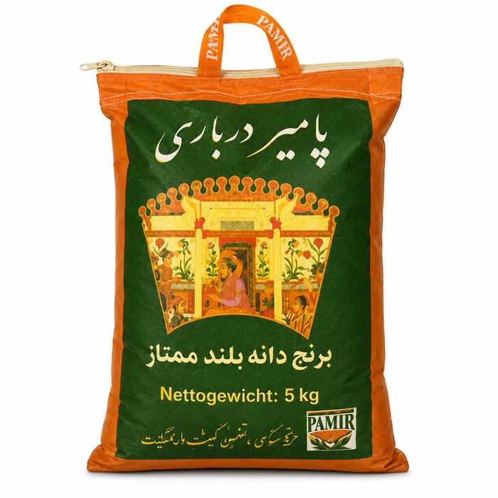 Pamir Darbari Extra Longkorn- Basmati Rice Indian 5kg