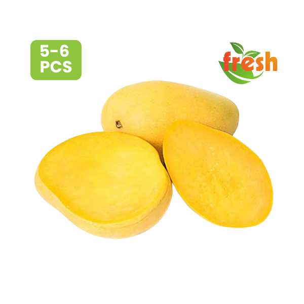 Fresh Badami Mango (5-6pcs) 1kg - No Refund/No Guarantee
