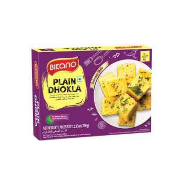Frozen Bikano Plain Dhokla 350gm - Only Berlin Delivery