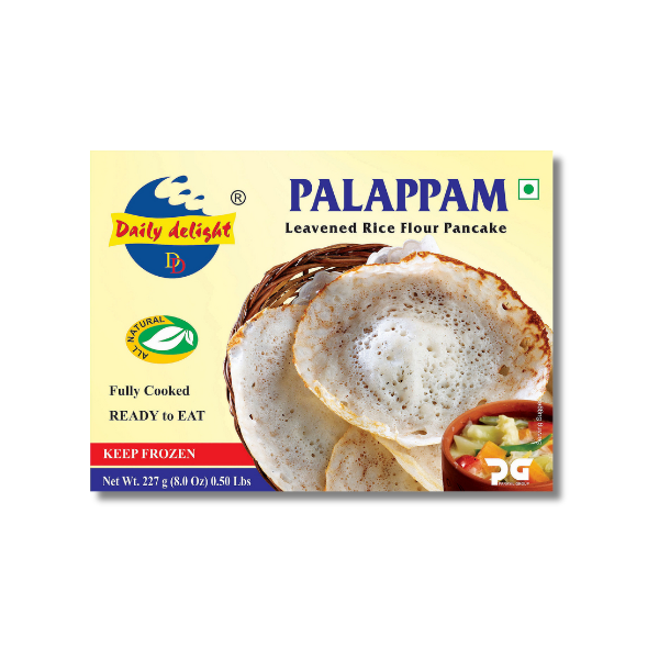 Frozen Daily Delight - Palappam 227gm (Only Berlin Delivery)