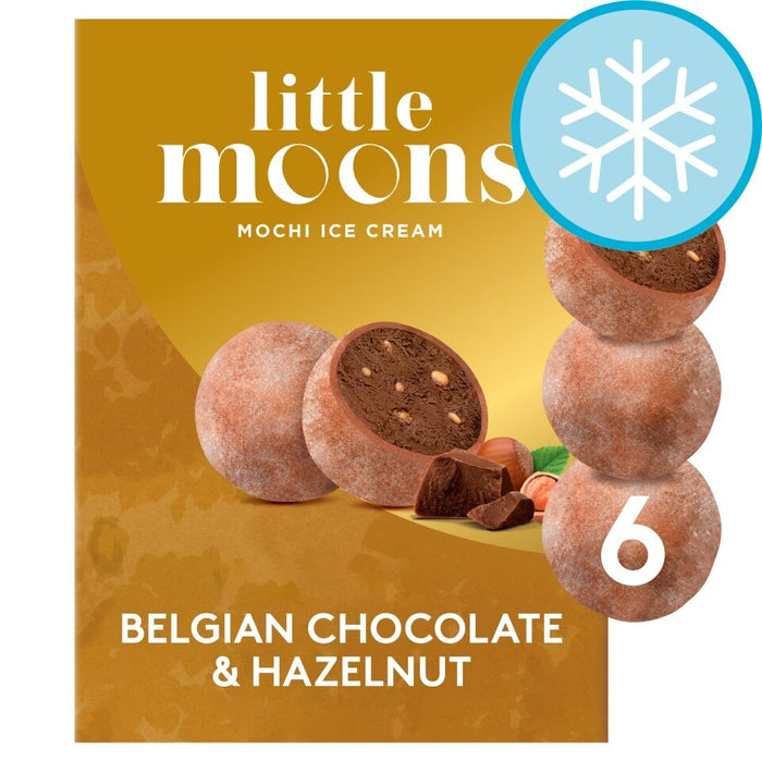 Frozen Little Moons Mochi - Chocolate & Haselnuts 192 gm