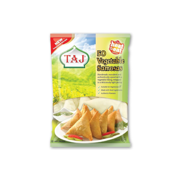 Samosa 様　送料 Frozen Taj Vegetable Samosa (50pcs) 1750gm - Only Berlin Delivery