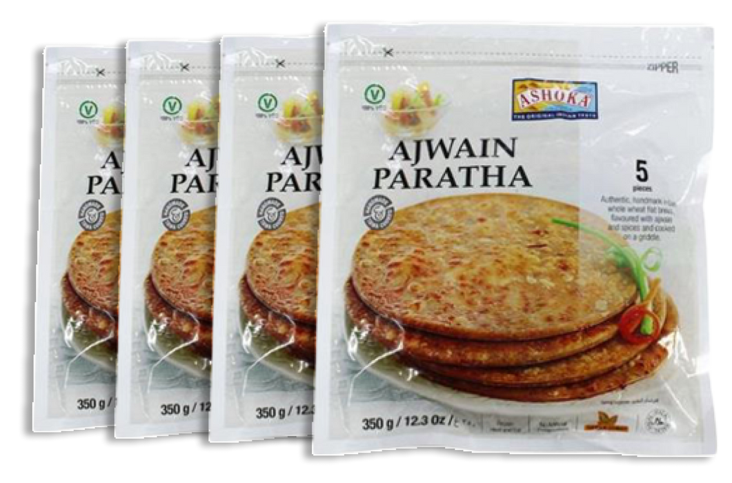 Frozen Ashoka Ajwain Paratha (5pcs) 350gm Bundle - Only Berlin Delivery (Choose your Quantity)