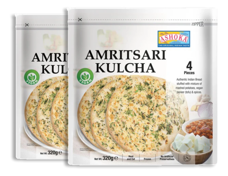 Frozen Ashoka Amritsari Kulcha (4pcs) 320gm - Only Berlin Delivery (Choose your Quantity)