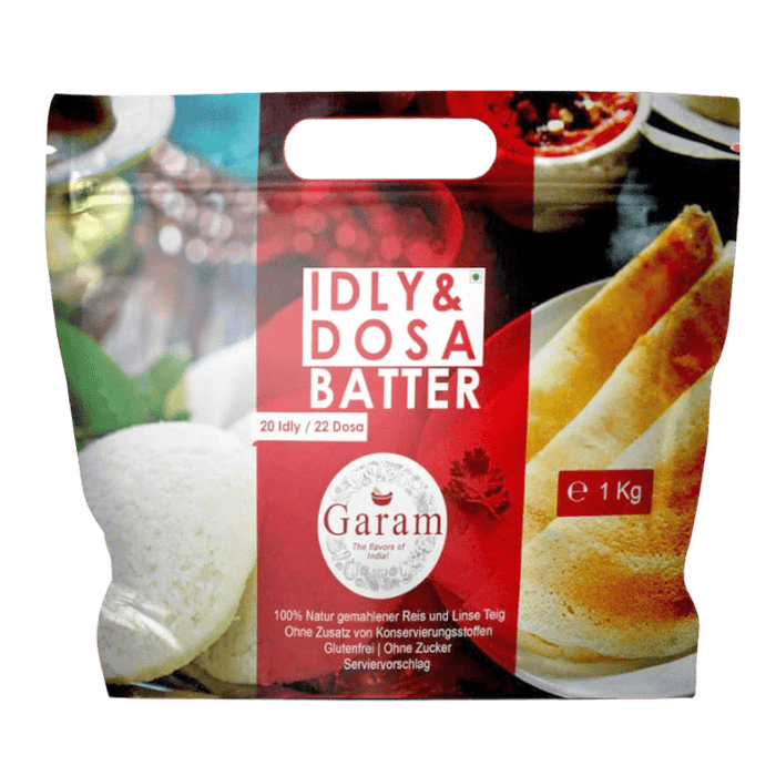 Garam Foods Idly & Dosa Batter 1kg Bundle (Choose your Quantity)