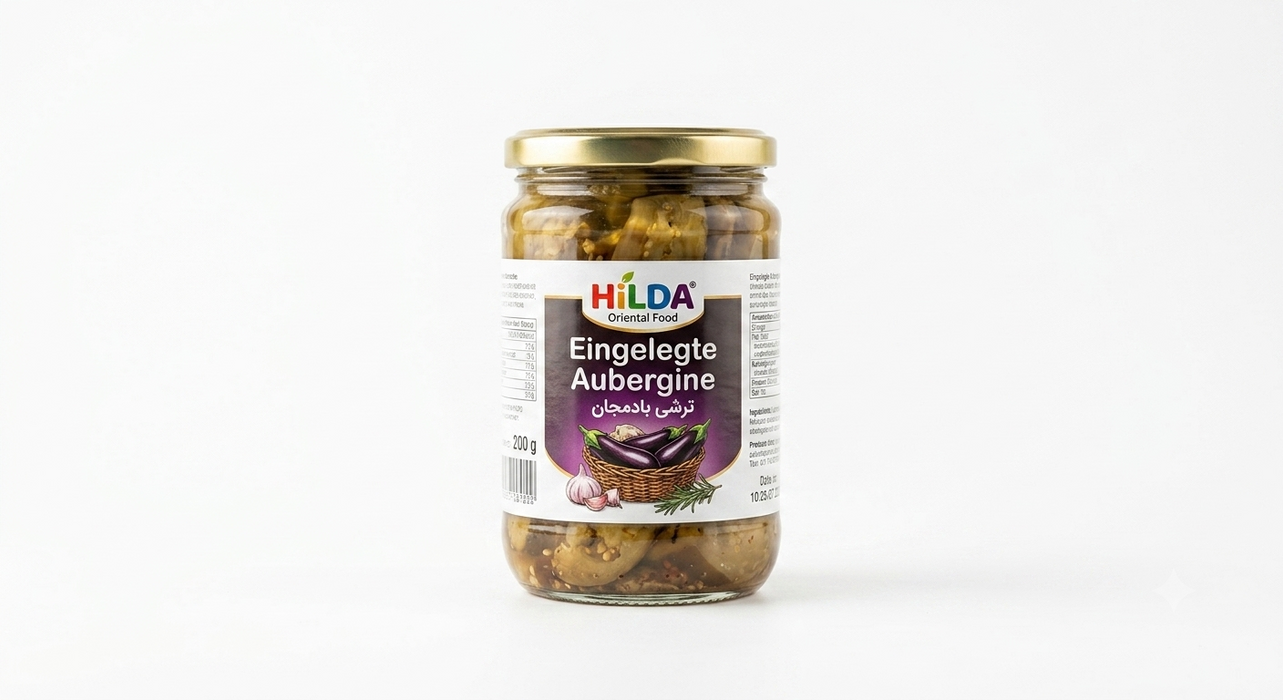 Hilda Eingelegte Aubergine 680gm