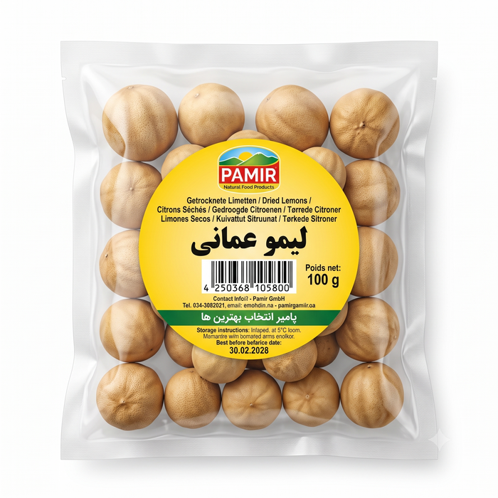 Pamir – Dry Lime (Limoo Amani) 100gm
