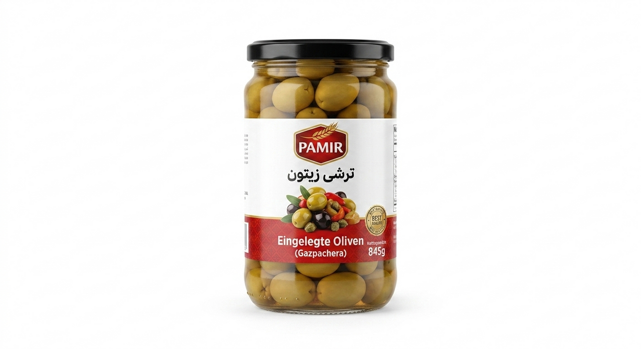 Pamir Gazpachera Oliven 845g