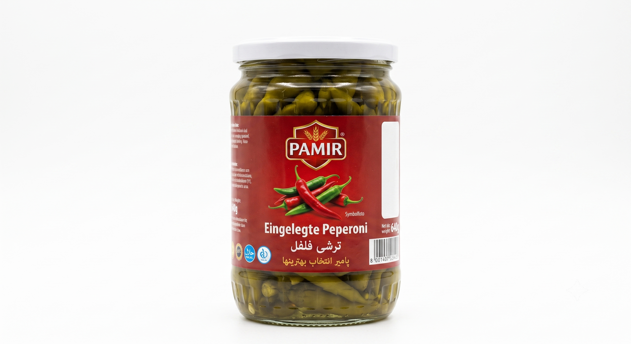 Pamir - Eingelegte Peperoni 640gm