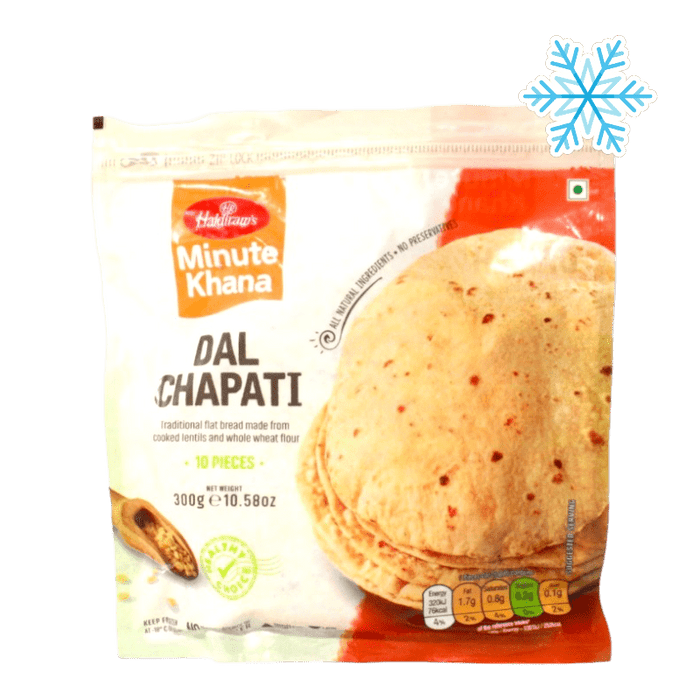 Frozen Haldiram's Dal Chapati 300gm - Only Berlin Delivery