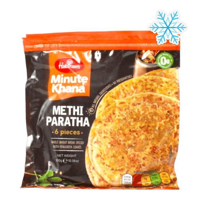 Frozen Haldiram's Methi Paratha 300gm - Only Berlin Delivery