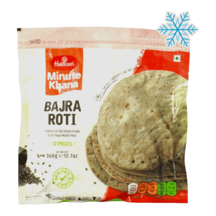 Frozen Haldiram's Bajra Roti 360gm - Only Berlin Delivery