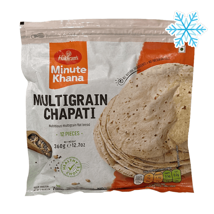 Frozen Haldiram's Multigrain Chapati 360gm - Only Berlin Delivery