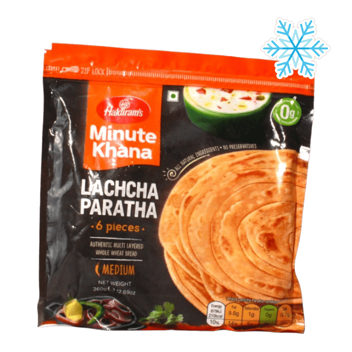 Frozen Haldiram's Lachcha Paratha 400gm (4pcs) - Only Berlin Delivery