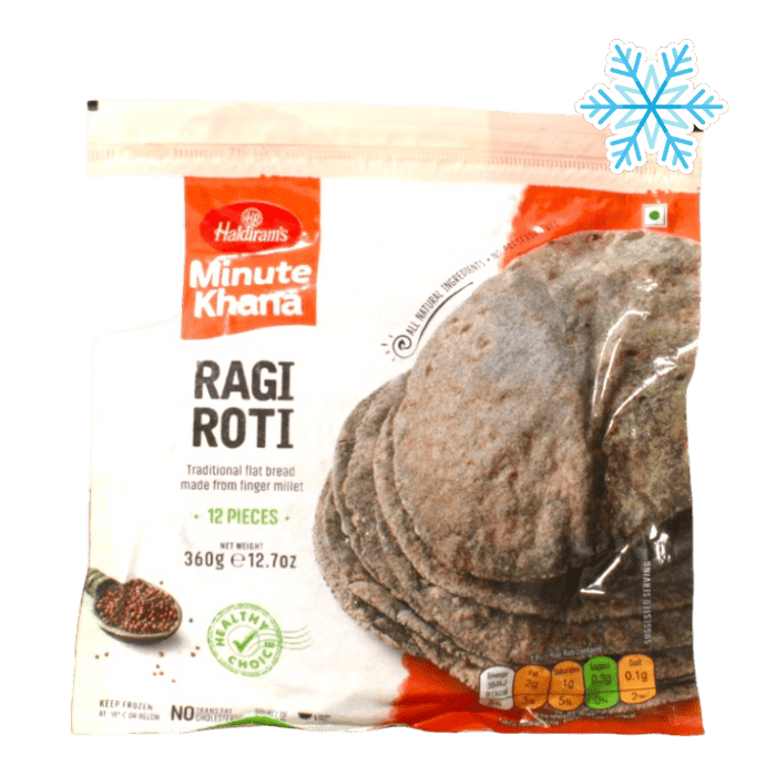 Frozen Haldiram's Ragi Roti 360gm - Only Berlin Delivery