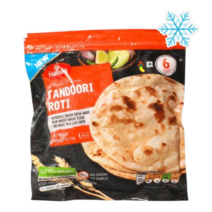 Frozen Haldiram's Tandoori Roti 360gm - Only Berlin Delivery