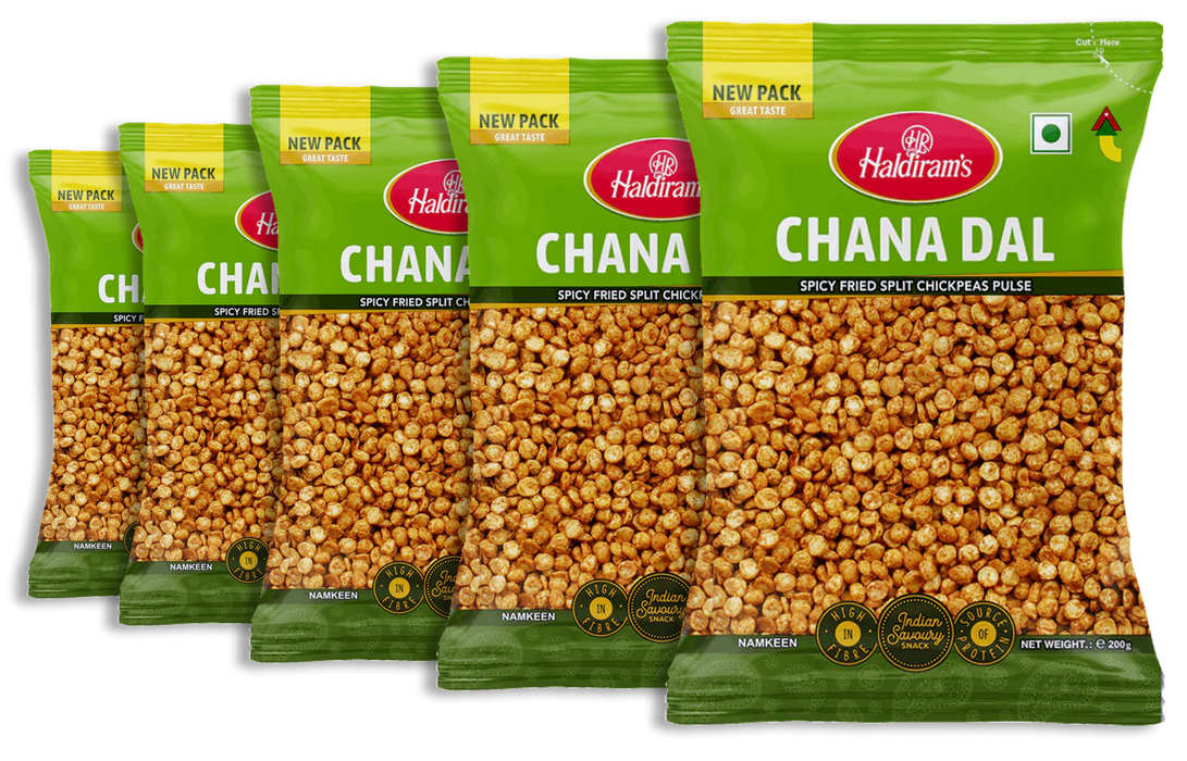 Haldiram's Chana Dal 200gm Bundle (Choose your Quantity)