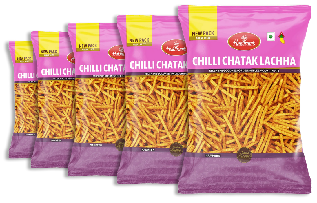 Haldiram's Chilli Chatak Lachha 200gm Bundle (Choose your Quanitty)