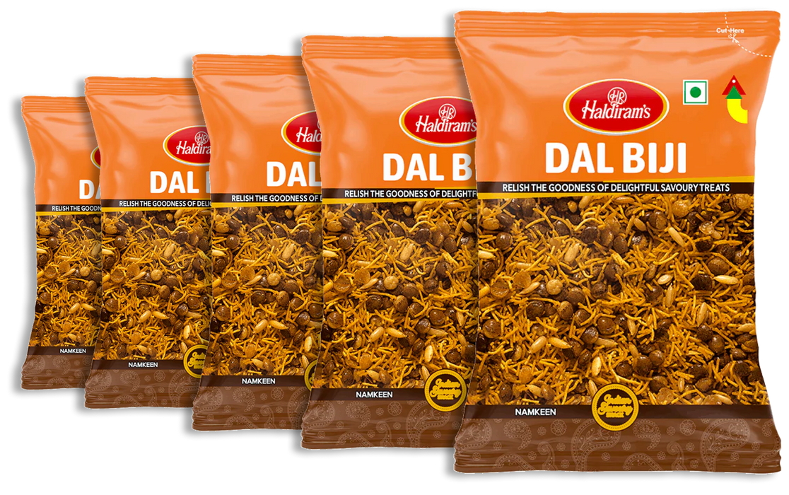 Haldiram's Dal Biji 200gm Bundle (Choose your Quantity)