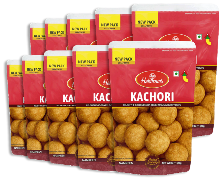 Haldiram's Kachori 200gm Bundle (Choose your Quantity)