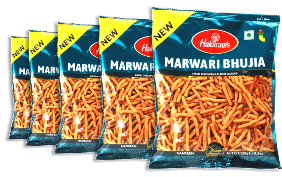 Haldiram's Marwari Bhujia 150gm Bundle (Choose your Quantity)