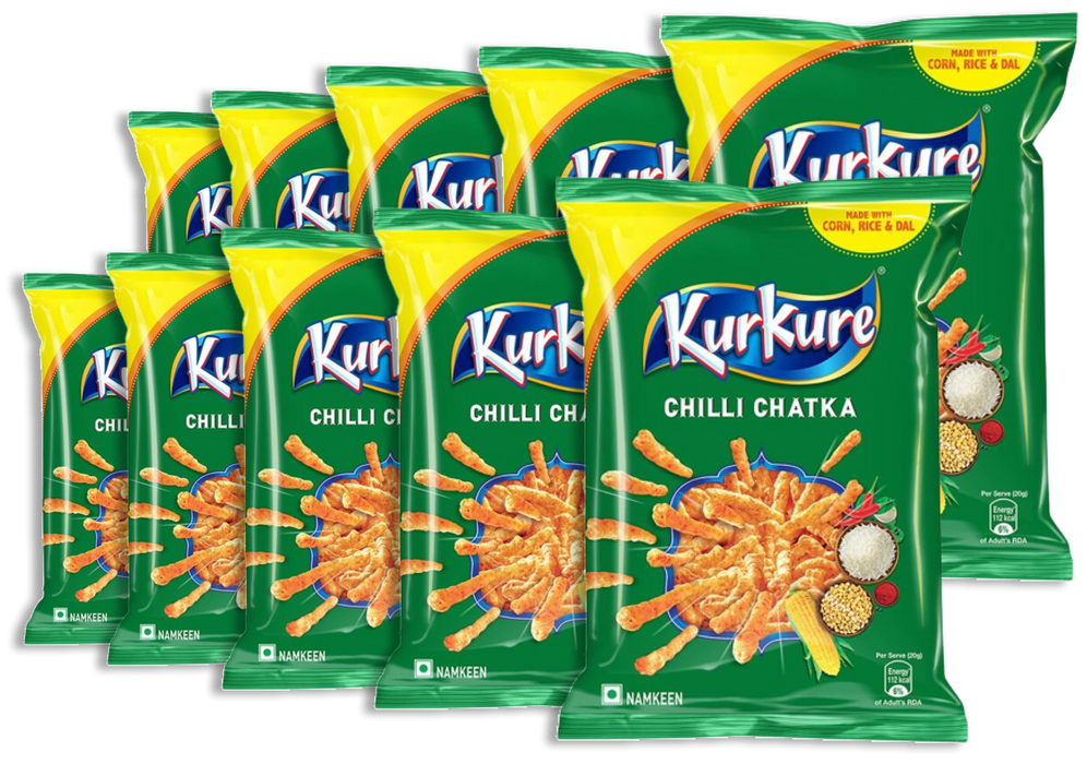 Kurkure Chilli Chatka 90gm Bundle (Choose your Quantity)