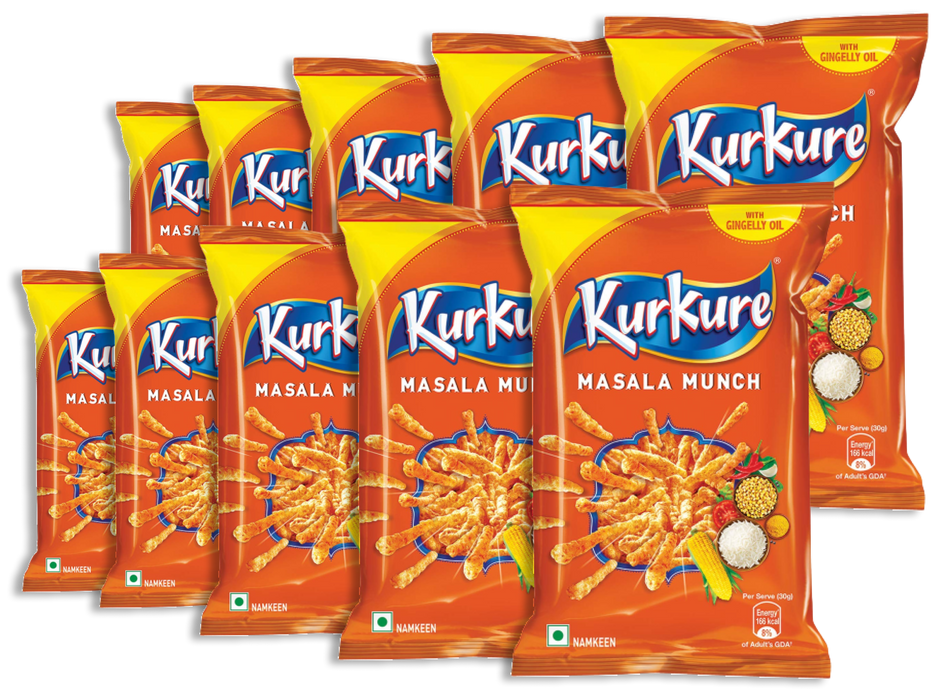 Kurkure Masala Munch 90gm Bundle (Choose your Quantity)