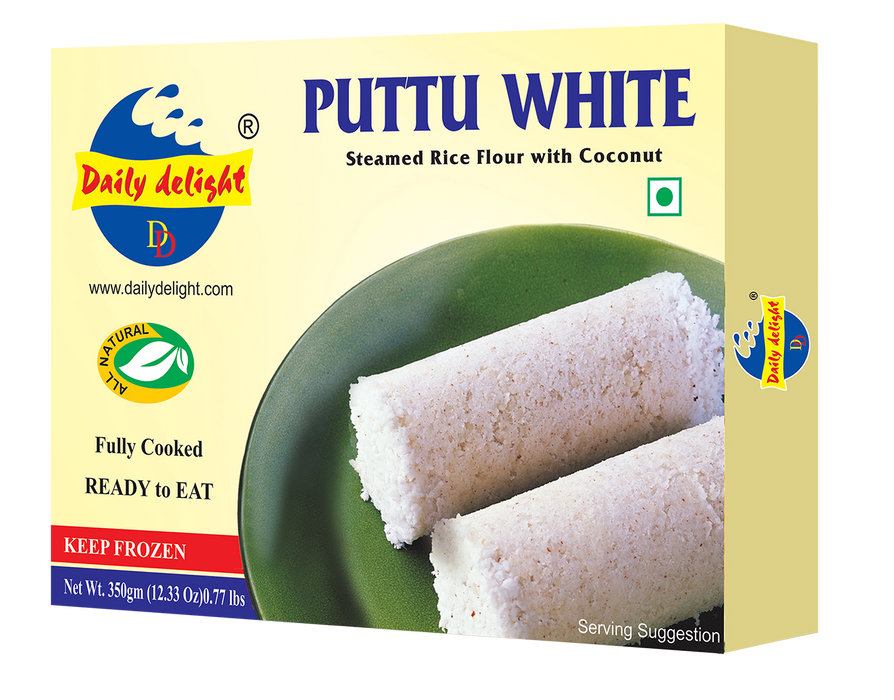 Frozen Daily Delight - Puttu White 350gm (Only Berlin Delivery)