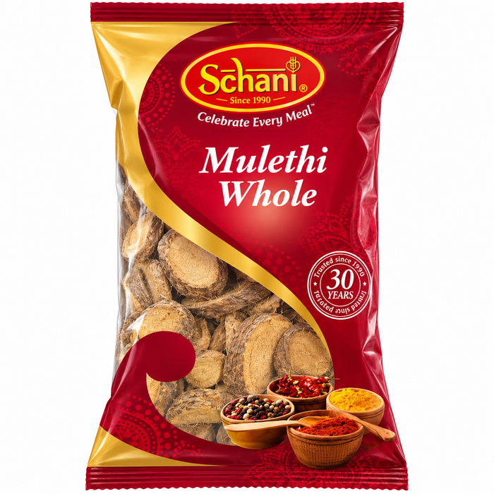 Schani Mulethi Whole 100gm - BBE: 11.2026