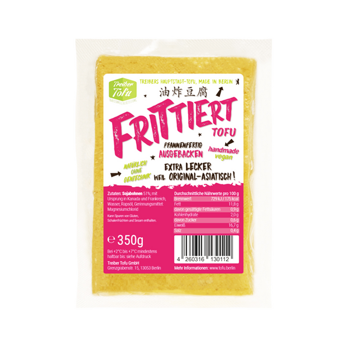 Treiber Tofu - Frittierter 350gm (Only Berlin Delivery)
