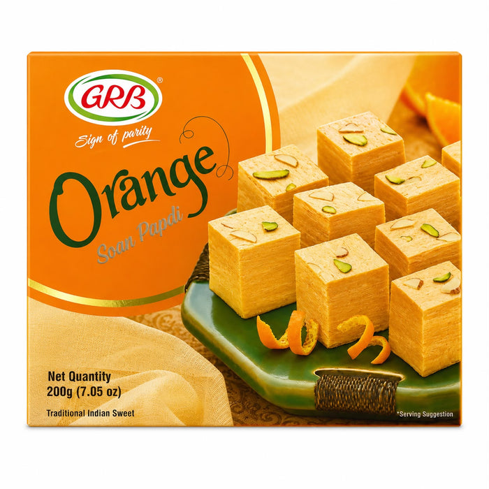 GRB - Orange Soan Papdi 200gm