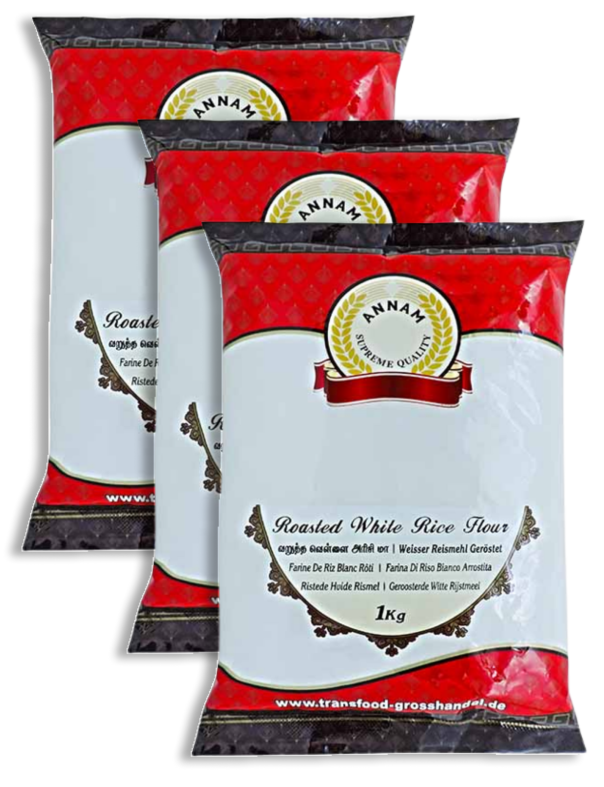 Annam Roasted White Rice Flour 1kg Bundle (Choose your Quantity) — Zora ...