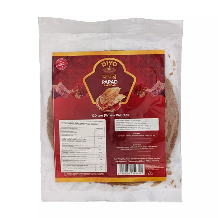 Diyo Papad 120gm